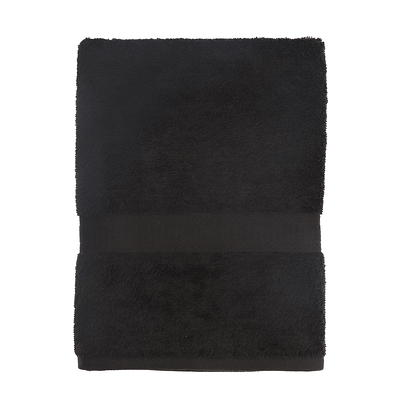 Mainstays Black & White Hand Towel, 1 Each