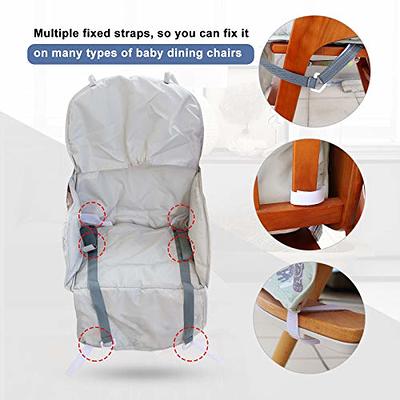 Breathable Dining Chair Cushion With Straps, Soft And Comfortable