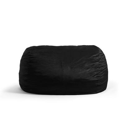 Big Joe Fuf Media Lounger Bean Bag Chair - Black