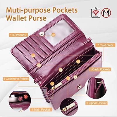 Genuine Leather Mobile Phone Bag Women, Cellphone Wallet Bag