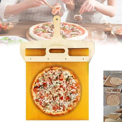 Sliding Pizza Peel - Pala Pizzas Scorrevole Pizza Shovels Wooden Handle  Transfer Pizza Spatula Bread Baking Tools kitchens Tools