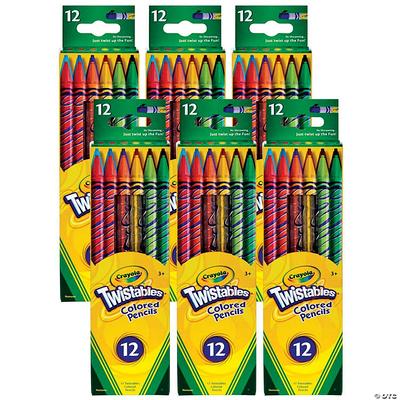 Crayola Twistables Colored Pencils, 12 Per Box, 6 Boxes - Yahoo Shopping