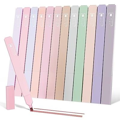 LABUK 12pcs Pastel Highlighters Aesthetic Cute Bible Highlighters and Pens  No Bleed Mild Assorted Colors for Journal Planner Notes School Office