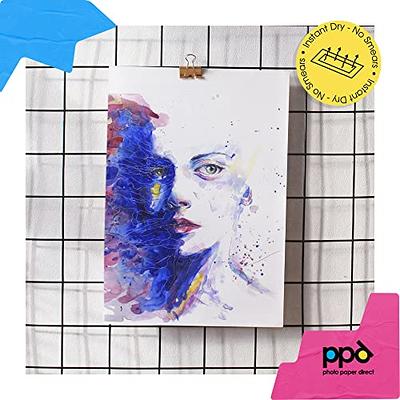 Colored Vellum Paper, 50 Sheets 10 Colors Transparent Vellum Paper 8.5 X 11  Translucent Printable Clear Vellum Sheets Compatible Printing Drawing Ink