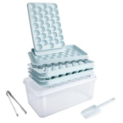 Bavbiiy Ice Cube Tray with 3 Different Shapes, Ice Trays for Freezer with  Lid and Bin