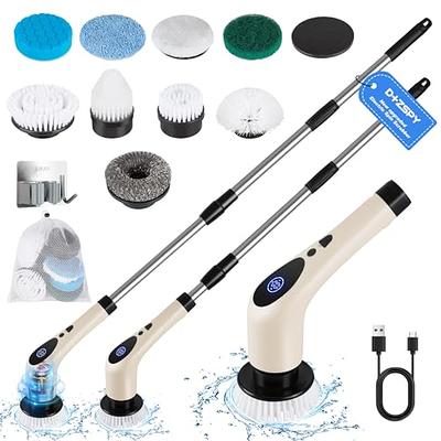 Electric Spin Scrubber, Nightinod Electric Cleaning Brush with Auto  Detergent Dispenser and 4 Replaceable Brush Heads, 2 Adjustable Speeds Handheld  Scrubber for House Cleaning,Wall,Tile,Tub etc - Yahoo Shopping