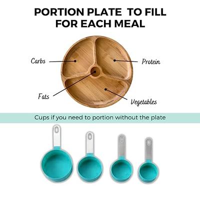 The Ultimate Portion Control Pack for Weight Loss, Porcelain Plates & Bowls,  Clear Instructions for Men, Women & Children, Protein, Carbs & Veg - Yahoo  Shopping