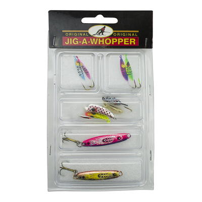 HT Ice Fishing Panfish Glow Lure Kit, Assorted