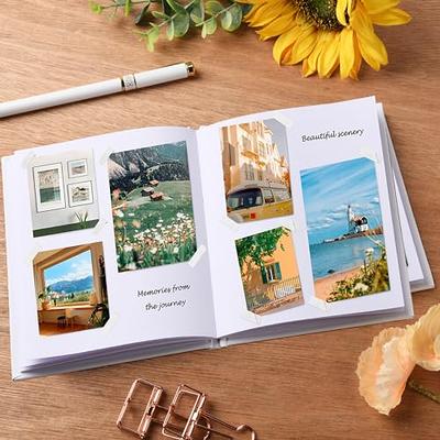 Ashley Landscape 6x8 Blank Pages Book, White