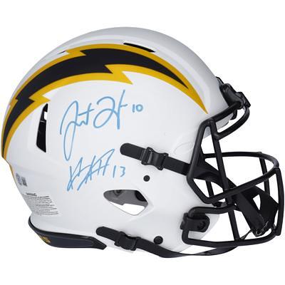 Justin Herbert Los Angeles Chargers Signed Flash Speed Mini Helmet –