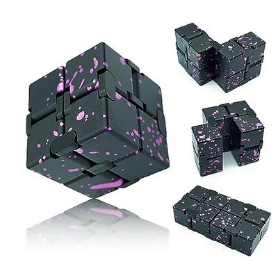 Metal Infinity Cube Anti Stress Aluminum Alloy Easy Play Office