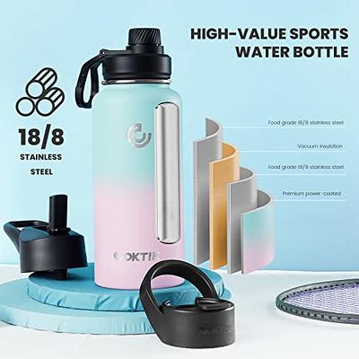 COKTIK 128 oz/One Gallon Water Bottle Insulated