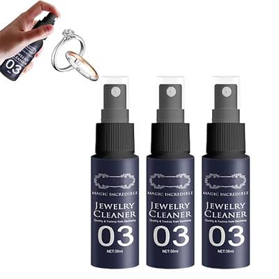 Jewelry Cleaner 1pcs 30ML Jewelry Cleaning Set Without Harming