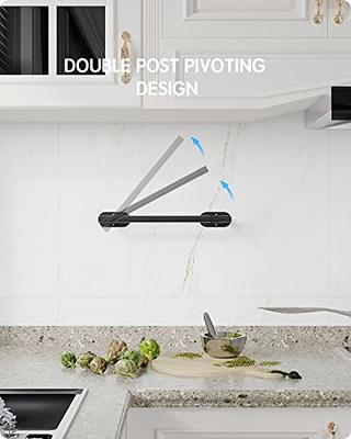 YIGII Adhesive Paper Towel Holder Under Cabinet - Stainless Steel Paper Towel  Rack Stick on Wall Mount for Kitchen, White - Yahoo Shopping