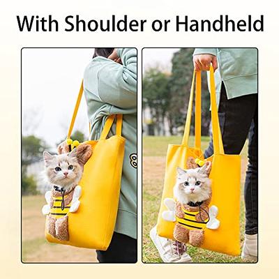  Lion-Shaped Show Head Pet Canvas Shaped Shoulder Bag, Small  Cat Dog Outdoor Carrying Travel Handbag Bag, Animal Sling Carrier, Pet  Sling Carriers for Small Dogs (Green) : Pet Supplies