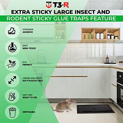 Qualirey Sticky 47 Inch Ultra Large Mouse Trap Mouse Glue Traps Sticky Rat  Trap That Work