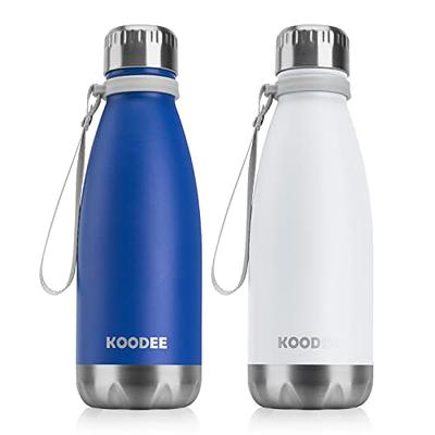 ABOTOCUP 32oz Water Bottle with Powder Coated, Fit in Any Car Cup Holder,  Water Bottle with Straw Lids, Stainless Steel Insulated Water Flask Double