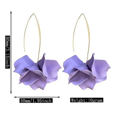  S Jewelry For Girls, Flower Bohemia Hanging Earrings