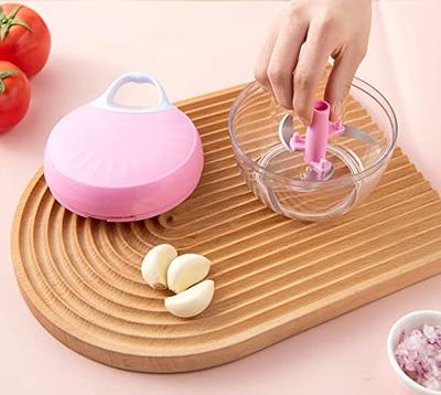 Vegetable Chopper,Food Chopper,,Portable Chopper For Garlic, Onion,  Ginger,Hand Chopper (Green), 5.5X4.1, (LSQ01) - Yahoo Shopping