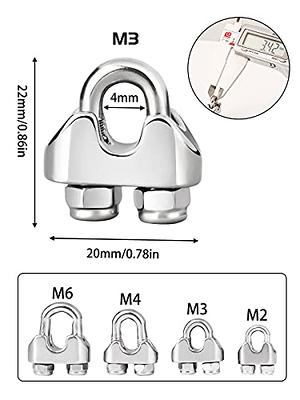 Wire rope clamp ring