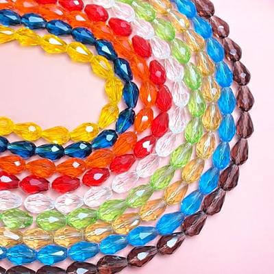 1000 Pcs 6x9mm Multi-Colored Plastic Craft Perforated Beads Bulk Rainbow  Hair Beads Round with Hole, DIY Face Mask Pony Beads for Hair,DIY Bracelet  Necklace Jewelry Making Supplies - Yahoo Shopping