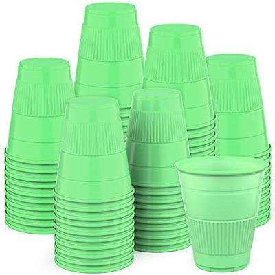 Plastic Cups 5oz. Green 1000/Case