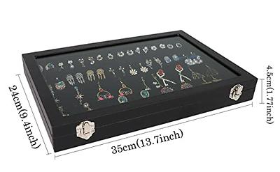 Ideal Earring Box Organizer Storage 24 Pairs Earrings Stud Showcase Case  Earring