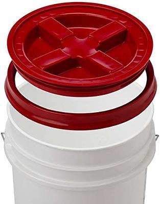 5 Gallon Bucket with Gamma Seal Screw on Airtight Lid, Food Grade Storage,  Premium HPDE Plastic, BPA Free, Durable 90 Mil All Purpose Pail, Made in  USA (3 Count) - Yahoo Shopping