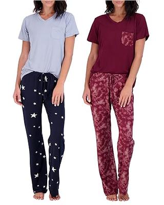 Women's Plus Size Pajama Sets For Lady Soft Short Sleeve