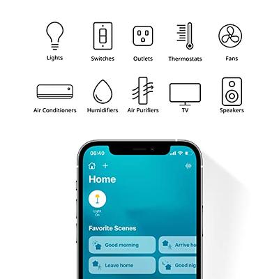 TREATLIFE Outdoor Smart Plug with 2 Individual Control Outlets, IP64  Weather Resistance, Smart Home Outlet Timer Compatible with Alexa, Google  Home and SmartThings, 2.4GHz WiFi Only, No Hub Required 