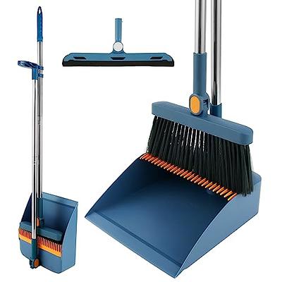 Dustpan Brush Broom Cleaning Tool, Dustpan And Brush Set, Likes, Hand Whisk  Broom Brush And Snap-on Dustpan Set, Heavy Duty For Floor Sofa Desk Keybo