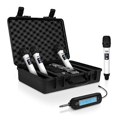 Wireless Microphone System Handheld Dynamic Mic Cordless Set LCD Display New