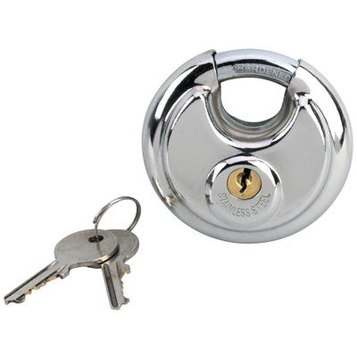 Guliffen Solid Brass Lock and Key,Pad Lock with 1-9/16 in. (40 mm) Wide Lock  Body, 2-1/2 in. Long Shackle Gate Padlock for Outdoor Fence， Sheds, Storage  Unit, Gate, Toolbox,Trailer，Garages，1Pack 