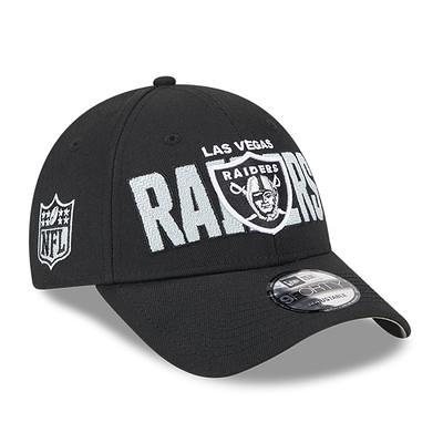 Men's New Era Stone/Black Las Vegas Raiders 2023 NFL Draft on Stage 59FIFTY Fitted Hat