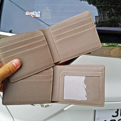 SLENDER WALLET Taiga Leather - Personalisation