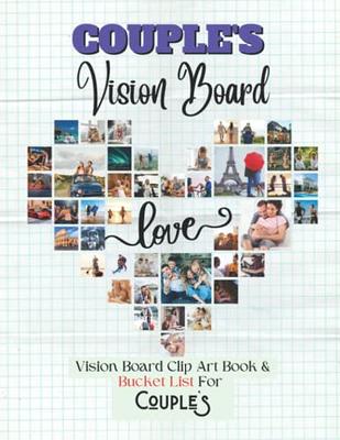 Vision Board Clip Art Book For Black Women: 300+ Pictures, Quotes