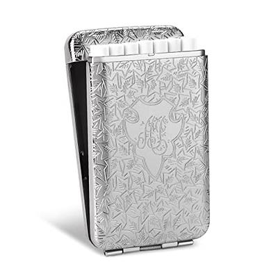 Case Unique Gift For Weed For 16pcs 84mm Cigarettes Cigarette Box Metal Cigarette  Case Cigarette Holder Vintage - AliExpress