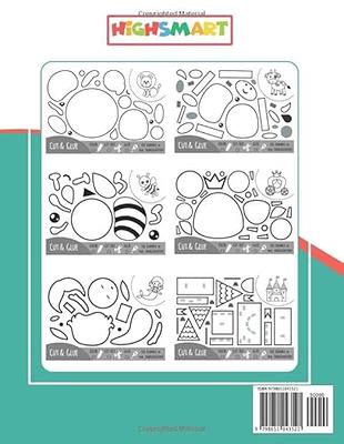 Scissor Skills for Preschoolers: Cutting practice worksheets for  preschoolers to kindergarteners, cut and paste activity book ages 3-5 ( pre  k ) with