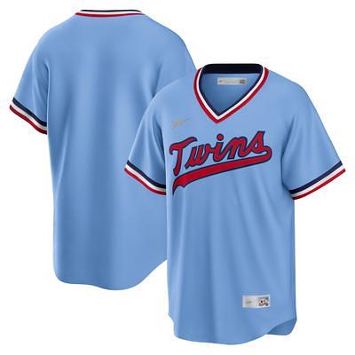 Men's Majestic Light Blue Montreal Expos Road Cooperstown