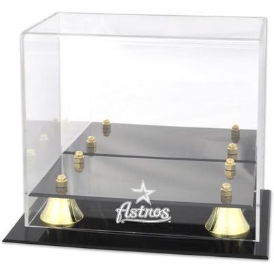 Dallas Cowboys Golden Classic Helmet Display Case with Mirrored Back 