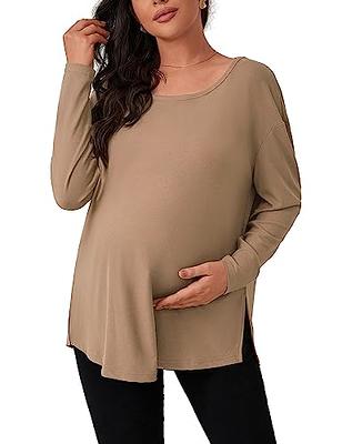 Long Sleeve Casual Woven Maternity Shirt - Isabel Maternity By Ingrid &  Isabel™ : Target