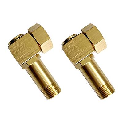 2Pcs Brass Replacement Part Swivel, Hose Reel Parts Fittings