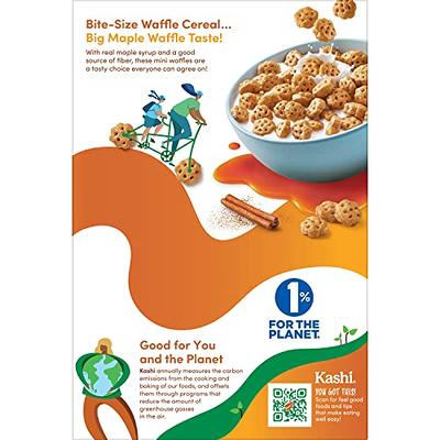 Kashi Cold Breakfast Cereal, Vegan, Made with Whole Grains, Maple Waffle  Bites (8 Boxes) - Yahoo Shopping