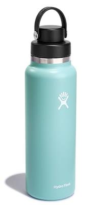 Hydro Flask 40 Oz Wide Flex Chug Cap Dew, Stainless Steel, Double-wall -  Yahoo Shopping