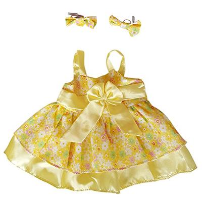 Summer Dress Outfit Teddy Bear Clothes Outfit Fits Most 14 - 18 Build-a- bear and Make Your Own Stuffed Animals - Yahoo Shopping
