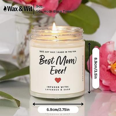 WAX & WIT Mom Candle, Gifts for Mom, Mom Gifts, Best Mom Ever