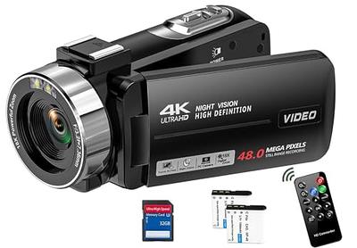 Heegomn 4K Video Camera Camcorder Ultra HD 4K MP YouTube