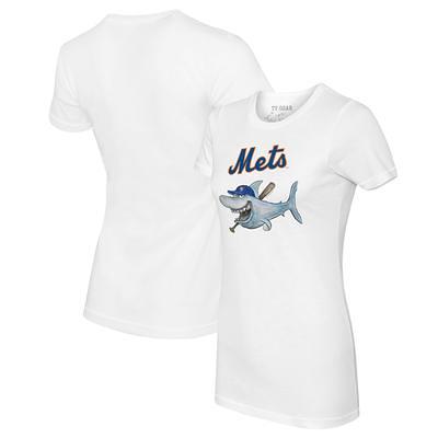 New York Yankees Tiny Turnip Women's Sundae Helmet T-Shirt - White