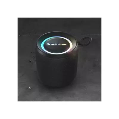 Brookstone Led Wireless Speaker Black Yahoo Shopping