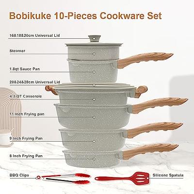 Cooking Utensils Set Universal 10pcs Silicon Non Stick Cook Wear